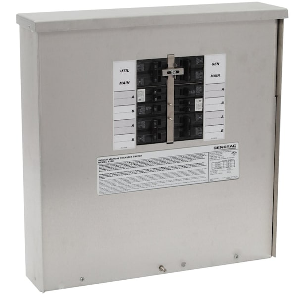 6382 - 7.5kW Outdoor SE rated Power Center, 30A main, 200A utility